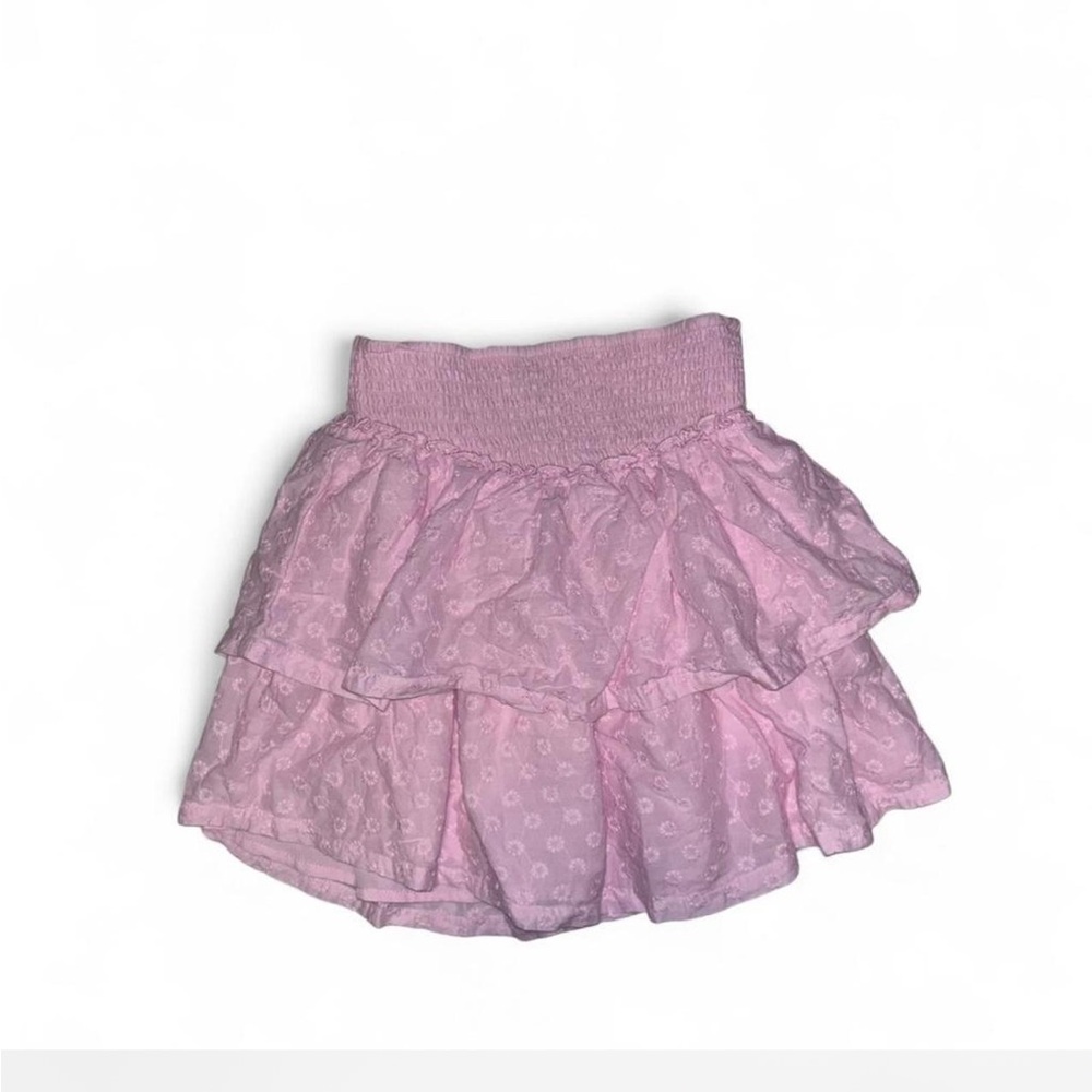 Pink Ruffle Skirt